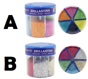 Purpurina de colores